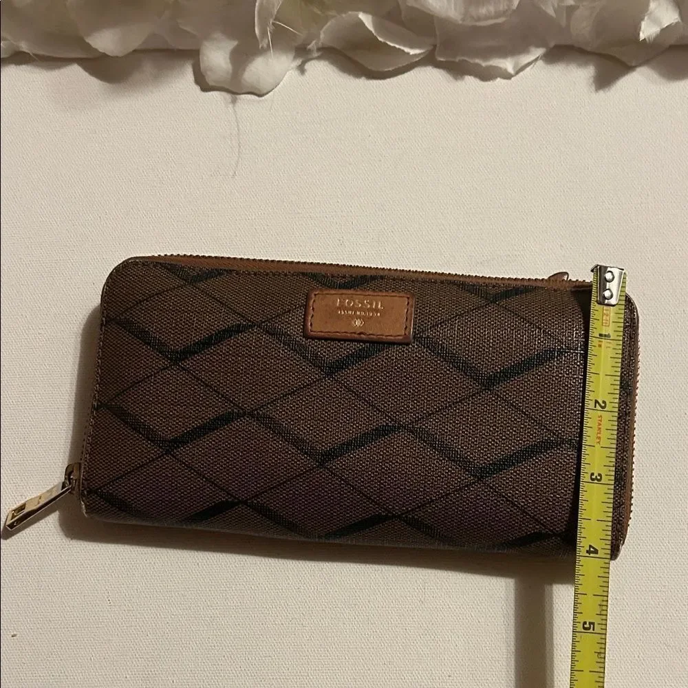 Fossil Brown and Black Wallet